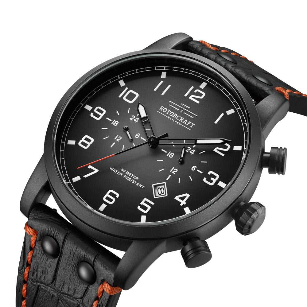 Rotorcraft Base RC1302 Limited Edition Multifunction Dual time watch